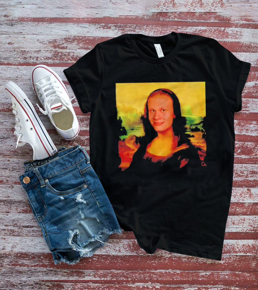 Mona Lisa Erling Haaland Manchester City Meme T-Shirt