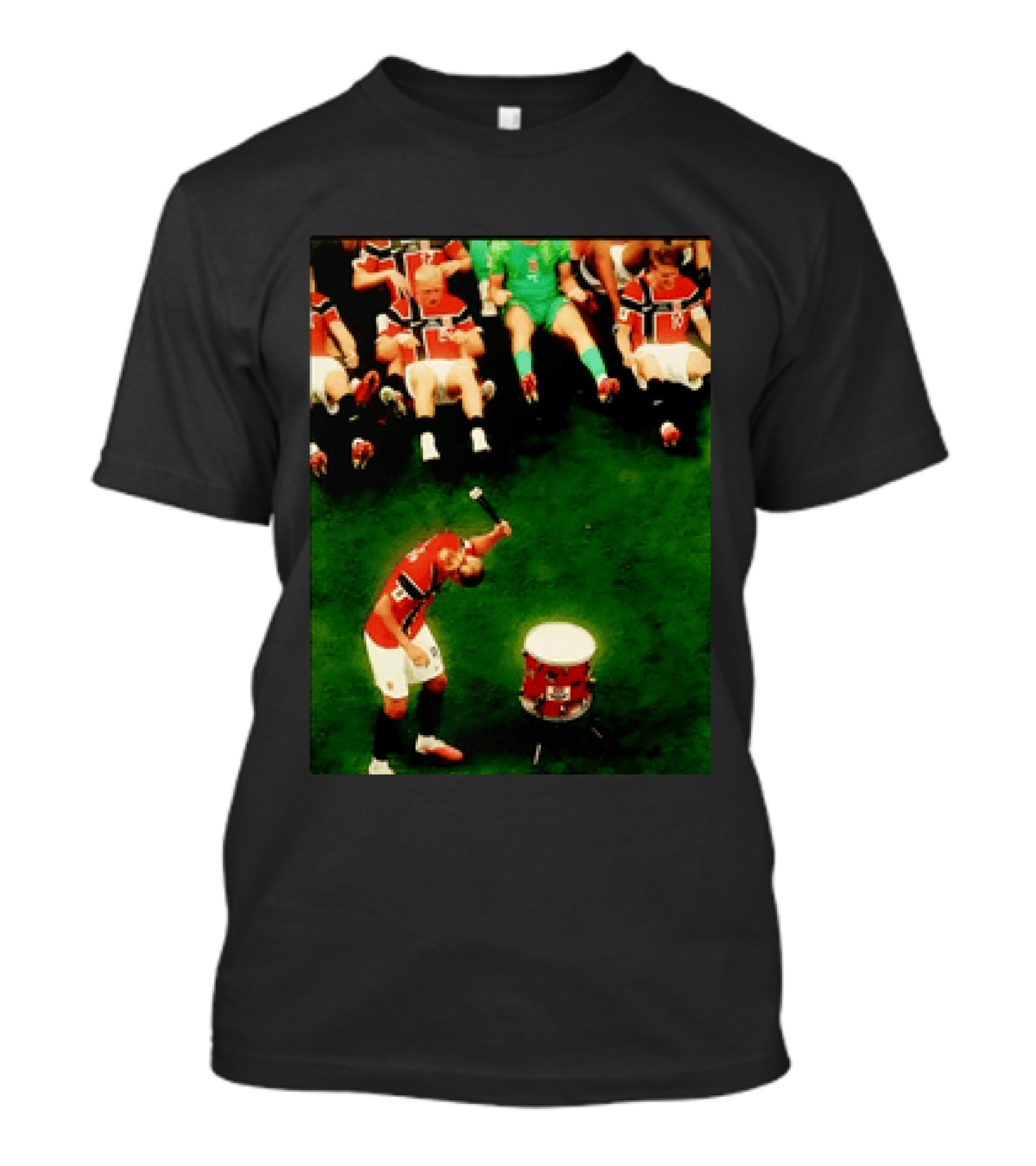 Erling Haaland Norway Football Team Drummer Celebration 26WC T-Shirt
