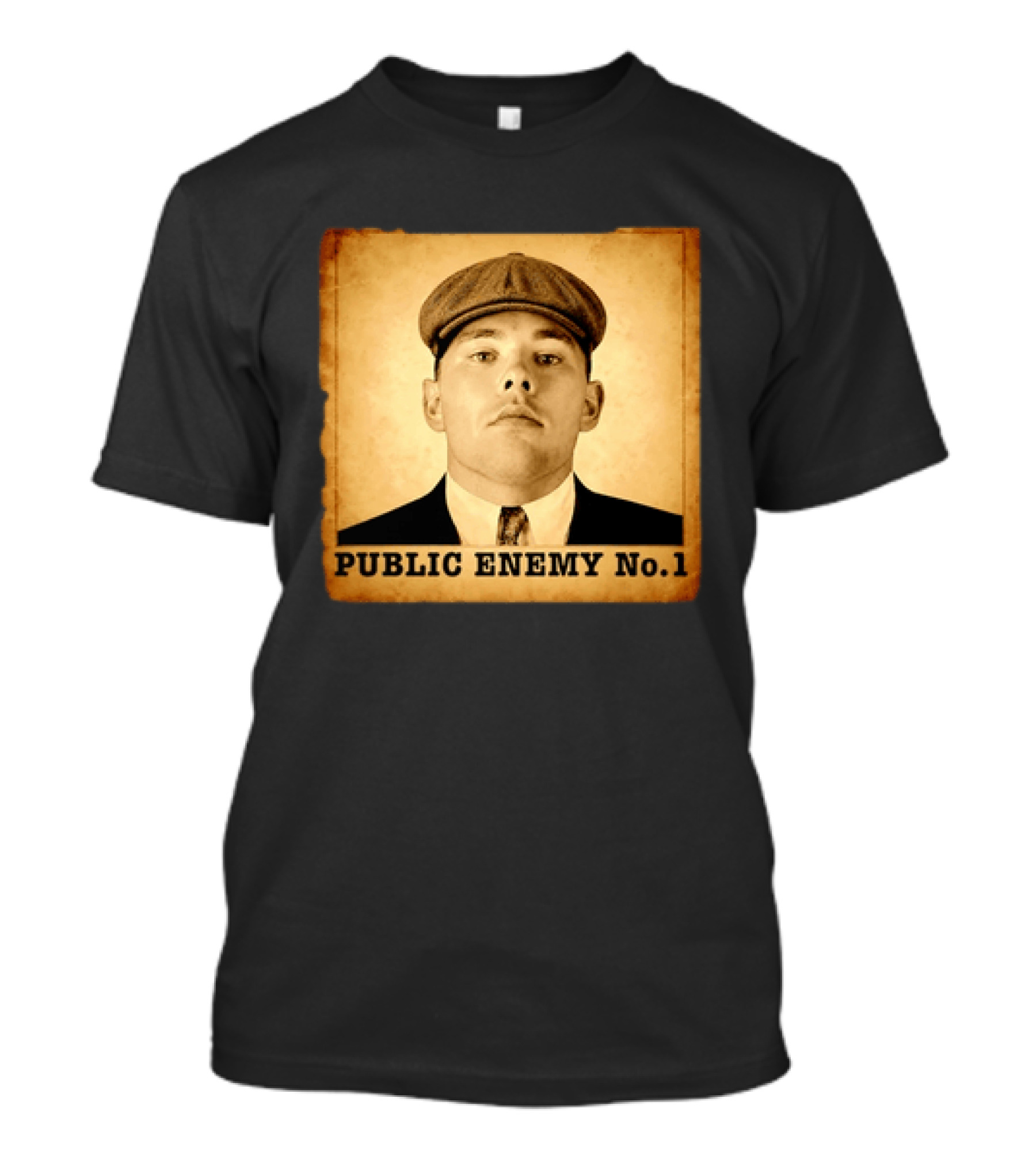 Los Angeles Dodgers Public Enemy No 1 Vintage Wanted T-Shirt