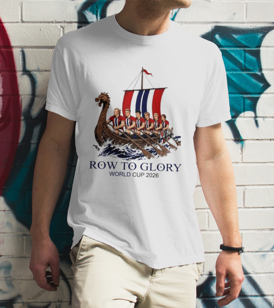 Norway 2026 World Cup Row To Glory Viking Crew T-Shirt