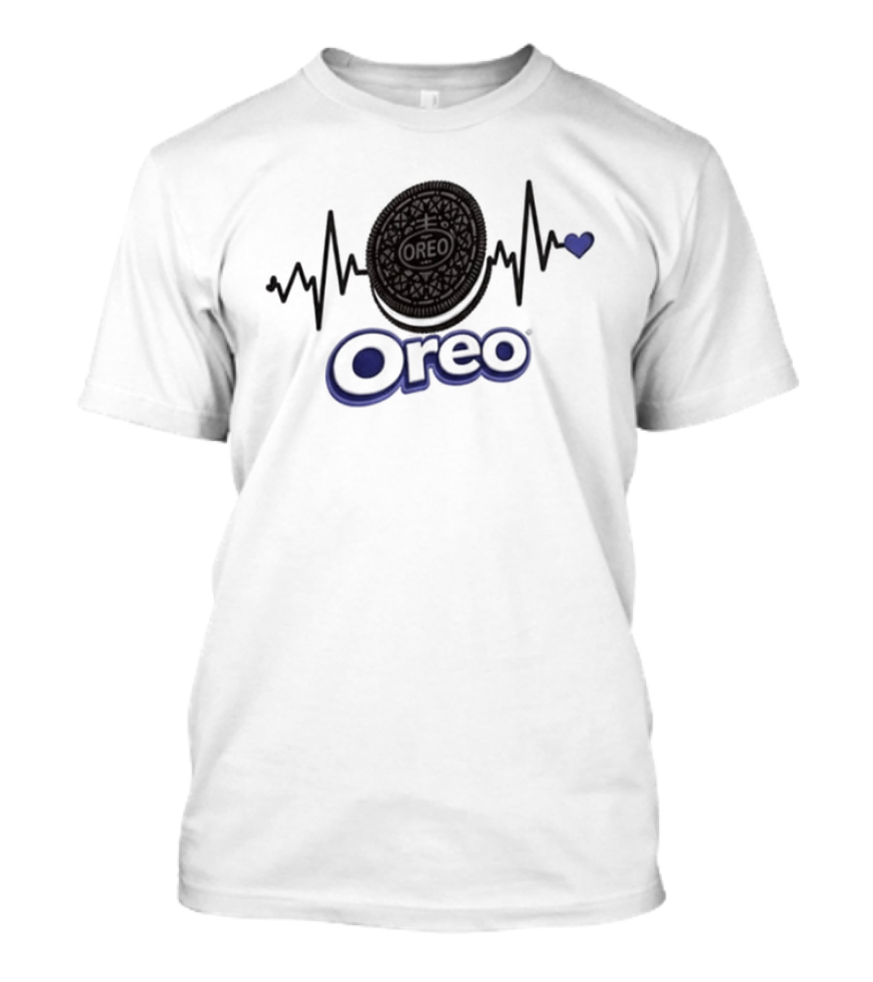 Heartbeat Oreo Addiction Lover T-Shirt