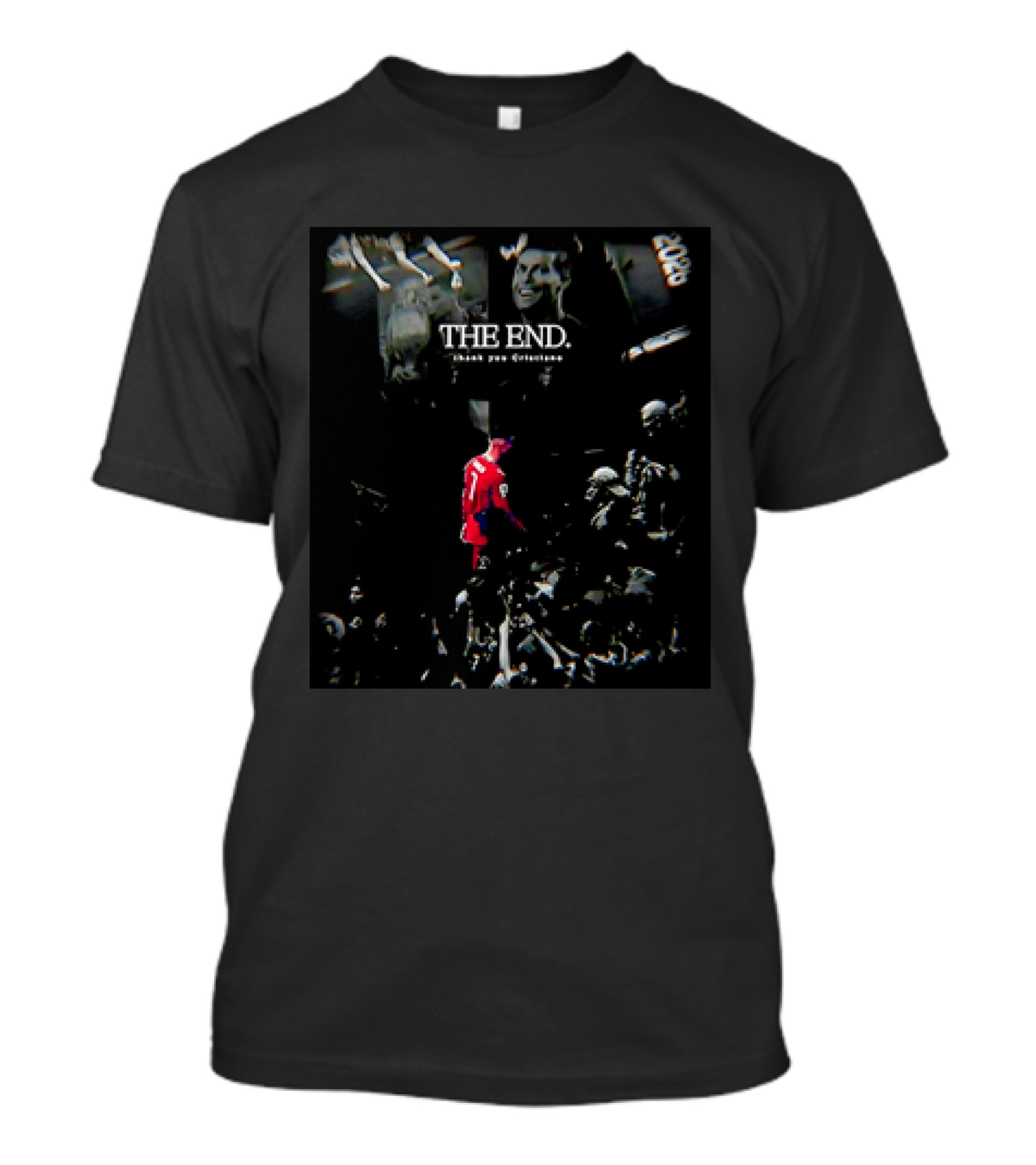 Cristiano Ronaldo The End Thank You 7 Soccer Legend T-Shirt