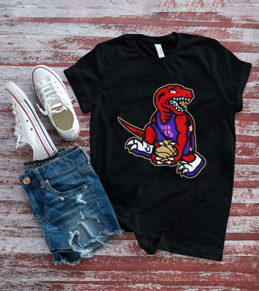 Vince Carter Toronto Raptors TOR 15 Basketball NBA 2026 T-Shirt