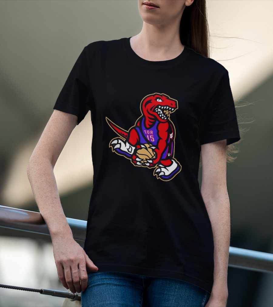 Vince Carter Toronto Raptors TOR 15 Basketball NBA 2026 T-Shirt