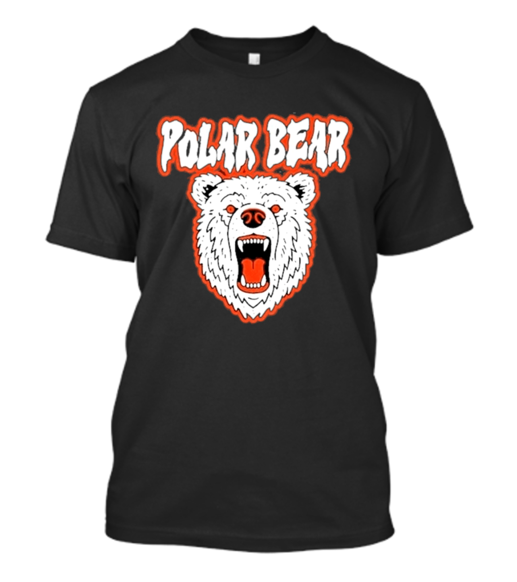 Polar Bear Arctic Wildlife Predator Fierce Expression T-Shirt