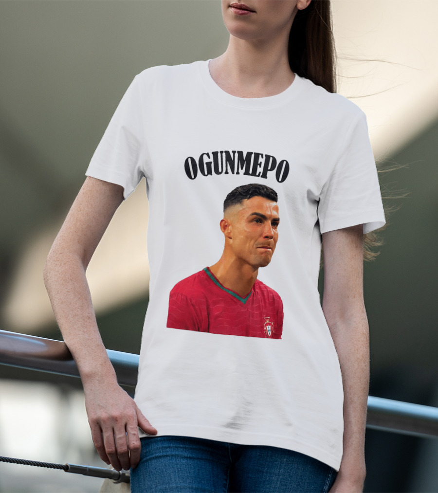 Cristiano Ronaldo Ogunmepon Portugal Soccer Star T-Shirt
