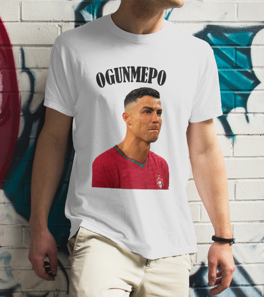 Cristiano Ronaldo Ogunmepon Portugal Soccer Star T-Shirt