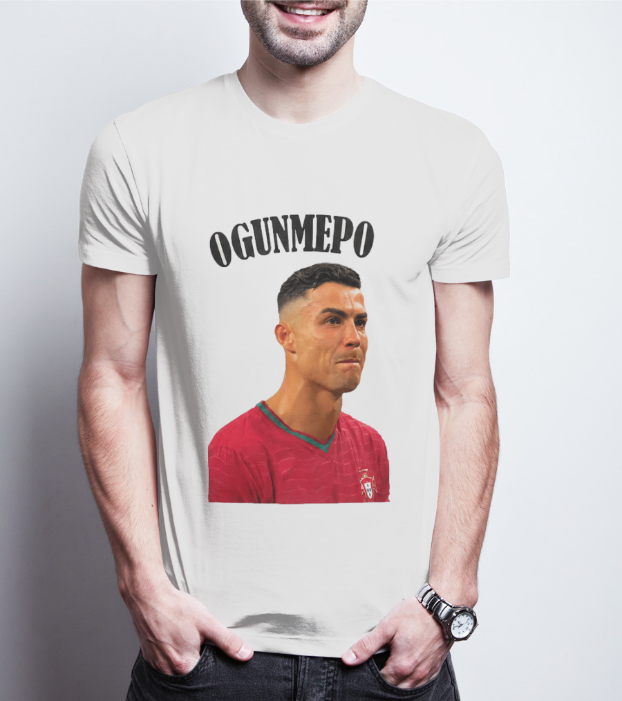 Cristiano Ronaldo Ogunmepon Portugal Soccer Star T-Shirt