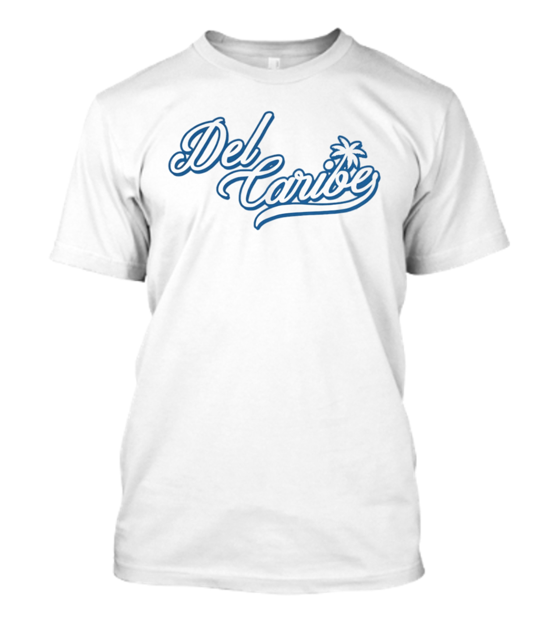 Del Caribe Caribbean Tropical Island Palm Tree T-Shirt