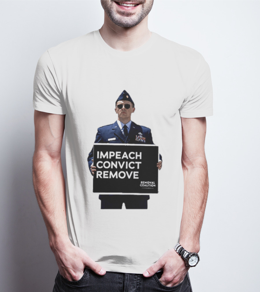 Impeach Convict Remove Removal Coalition T-Shirt