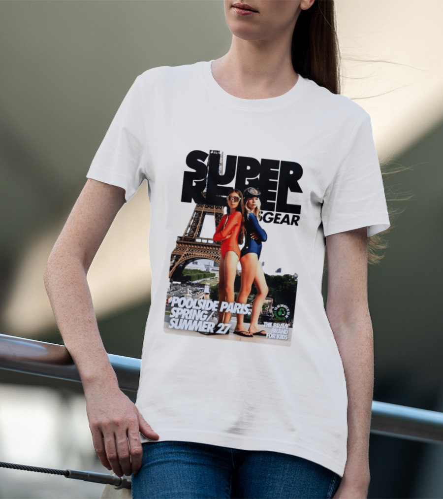 Super Rebel Gear Poolside Paris Spring Summer 27 The Brave Brand For Kids T-Shirt