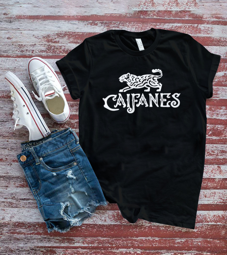 Caifanes Jaguar Rock Band Cotton T-Shirt