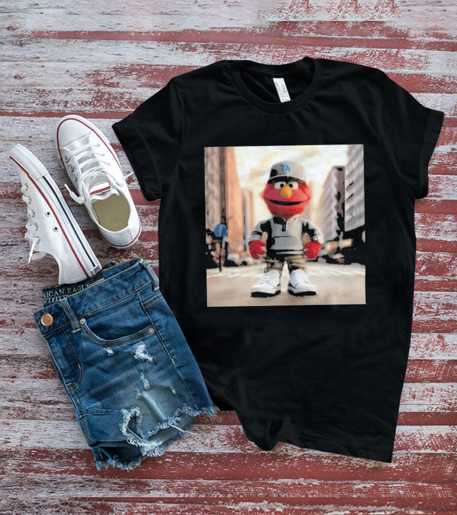Sesame Street Elmo Streetwear New York Yankees T-Shirt