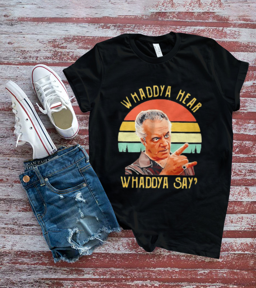 The Sopranos Paulie Walnuts Whaddya Hear Whaddya Say T-Shirt