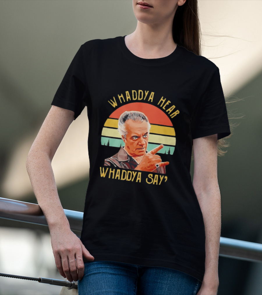 The Sopranos Paulie Walnuts Whaddya Hear Whaddya Say T-Shirt