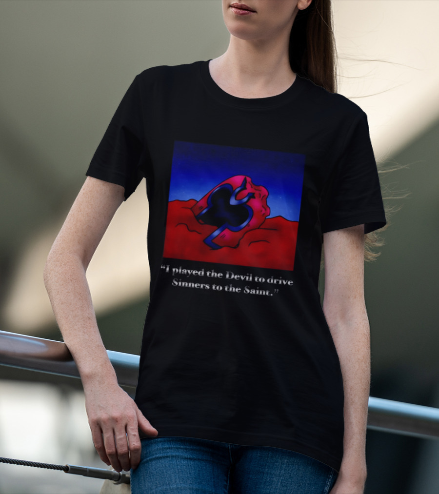 Magneto Helmet I Played The Devil To Drive Sinners To The Saint T-Shirt