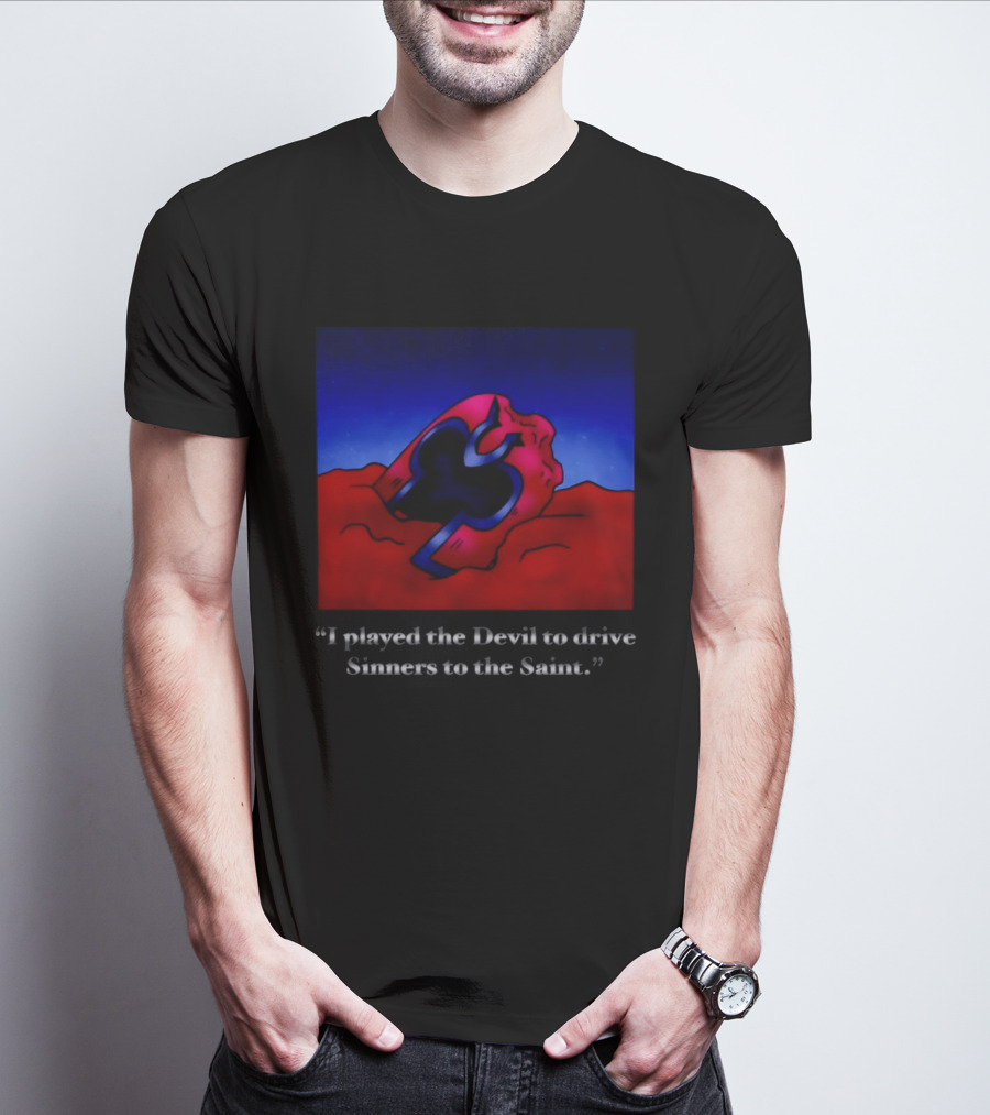 Magneto Helmet I Played The Devil To Drive Sinners To The Saint T-Shirt