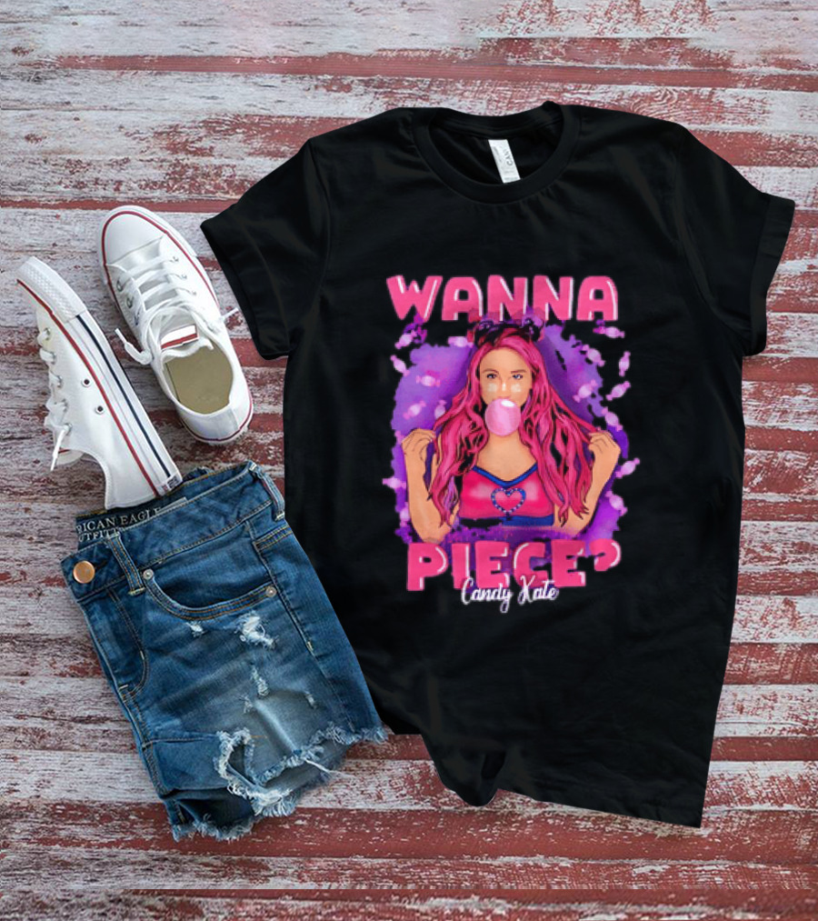 Wanna Piece Candy Kate Bubblegum Pop T-Shirt