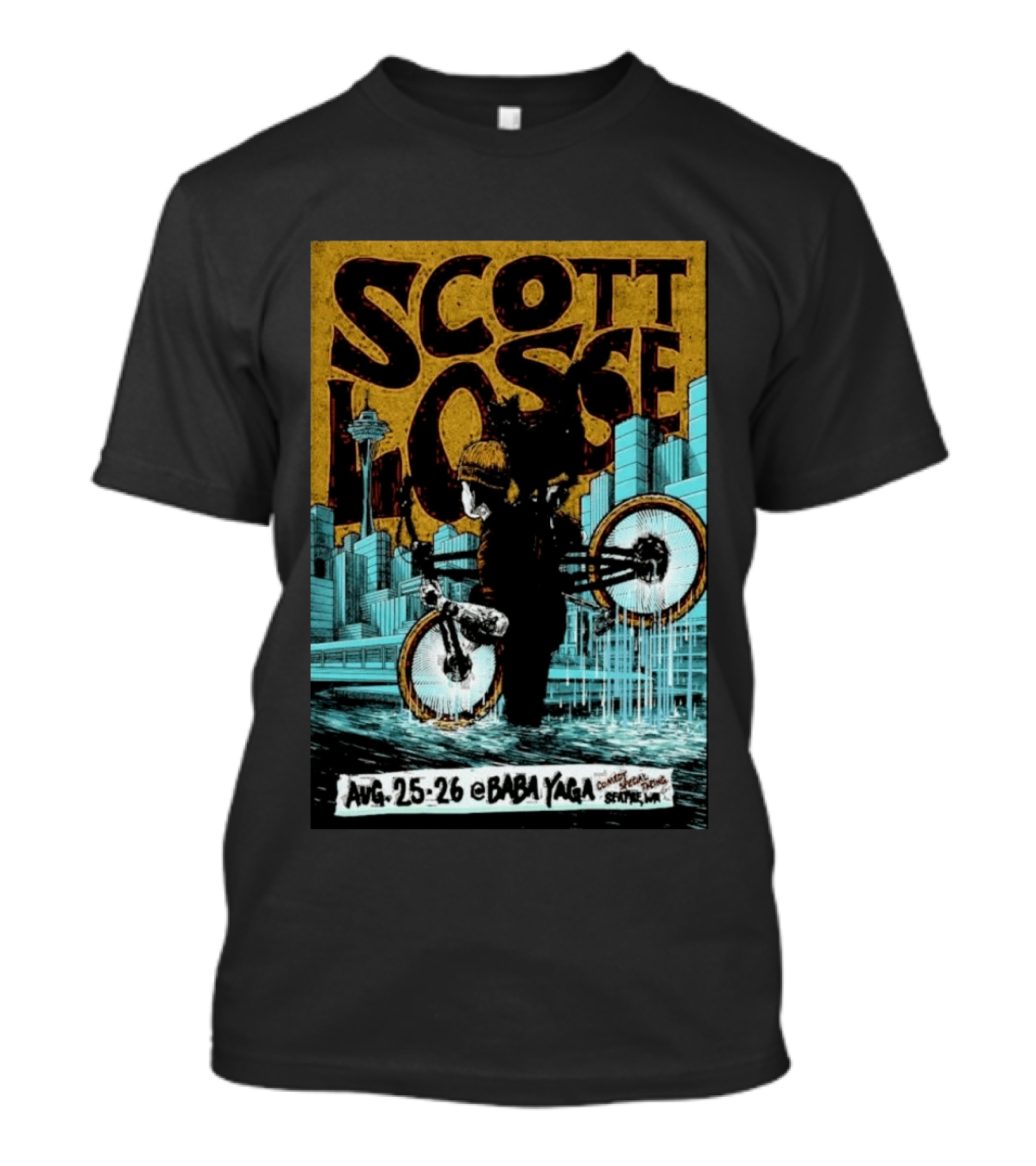 Scott Losse Baba Yaga Comedy Seafair Drowning Seattle August 25 26 2026 T-Shirt