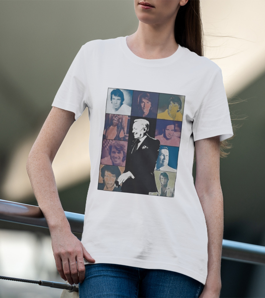 Roland Kaiser Ein Leben Für Die Musik Pop Art Tribute Collage T-Shirt