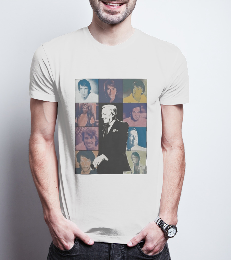 Roland Kaiser Ein Leben Für Die Musik Pop Art Tribute Collage T-Shirt