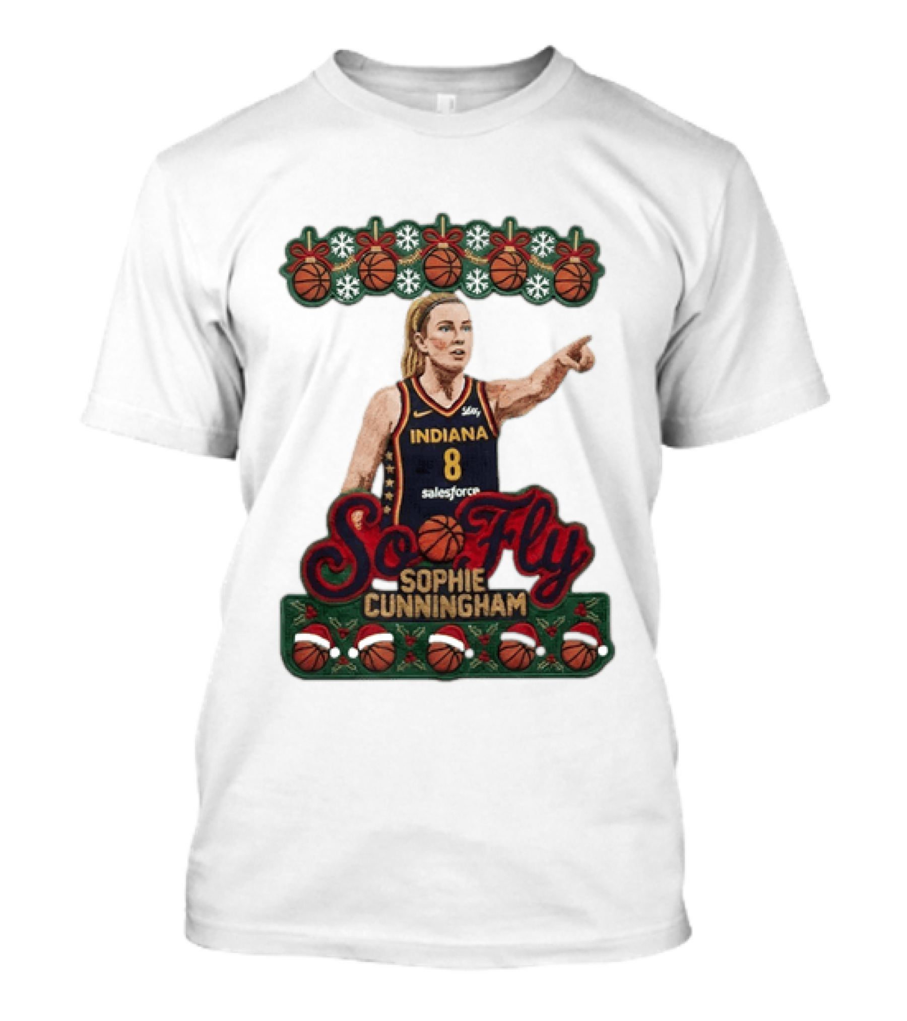 Indiana Fever So Fly Sophie Cunningham Basketball WNBA 2026 T-Shirt