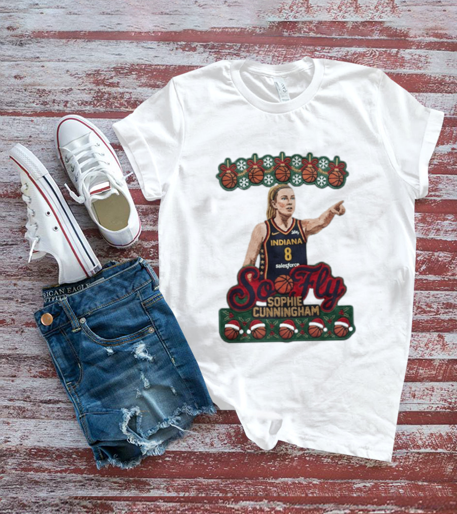 Indiana Fever So Fly Sophie Cunningham Basketball WNBA 2026 T-Shirt