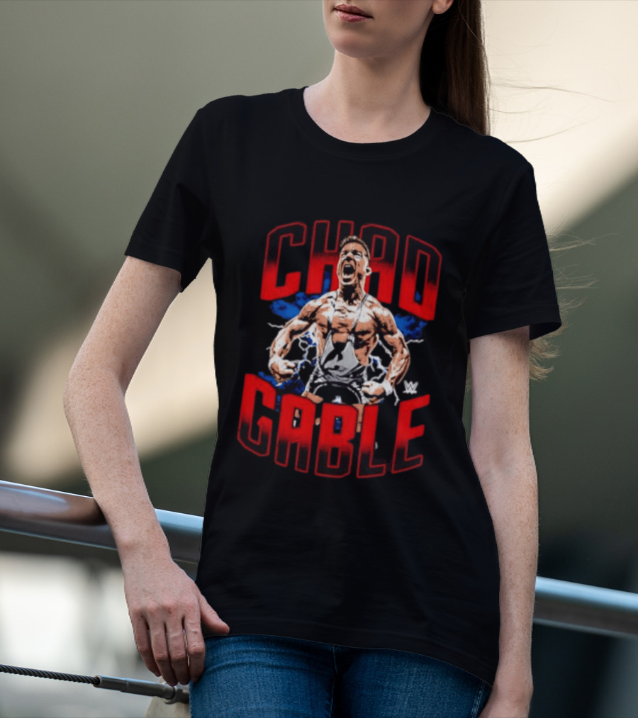 Chad Gable WWE Lightning Scream T-Shirt
