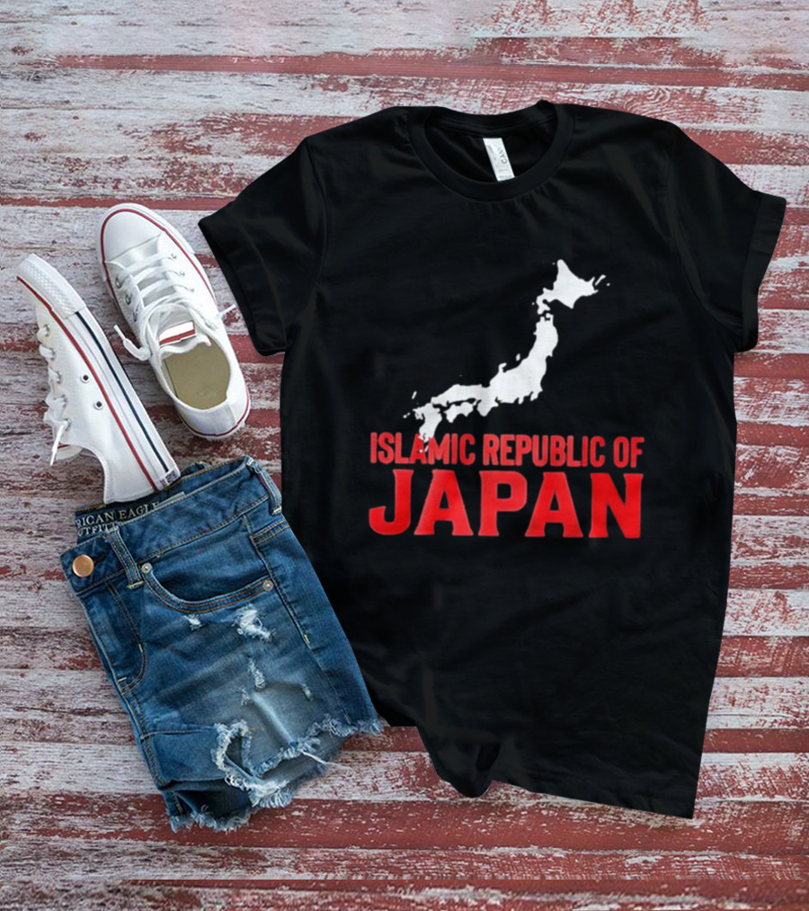 Islamic Republic Of Japan Map 2026 T-Shirt