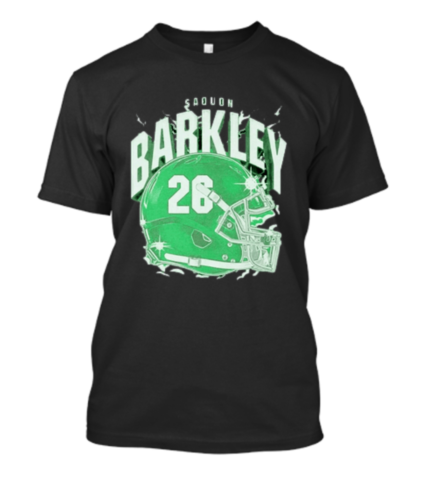 Saquon Barkley 26 Football Helmet T-Shirt
