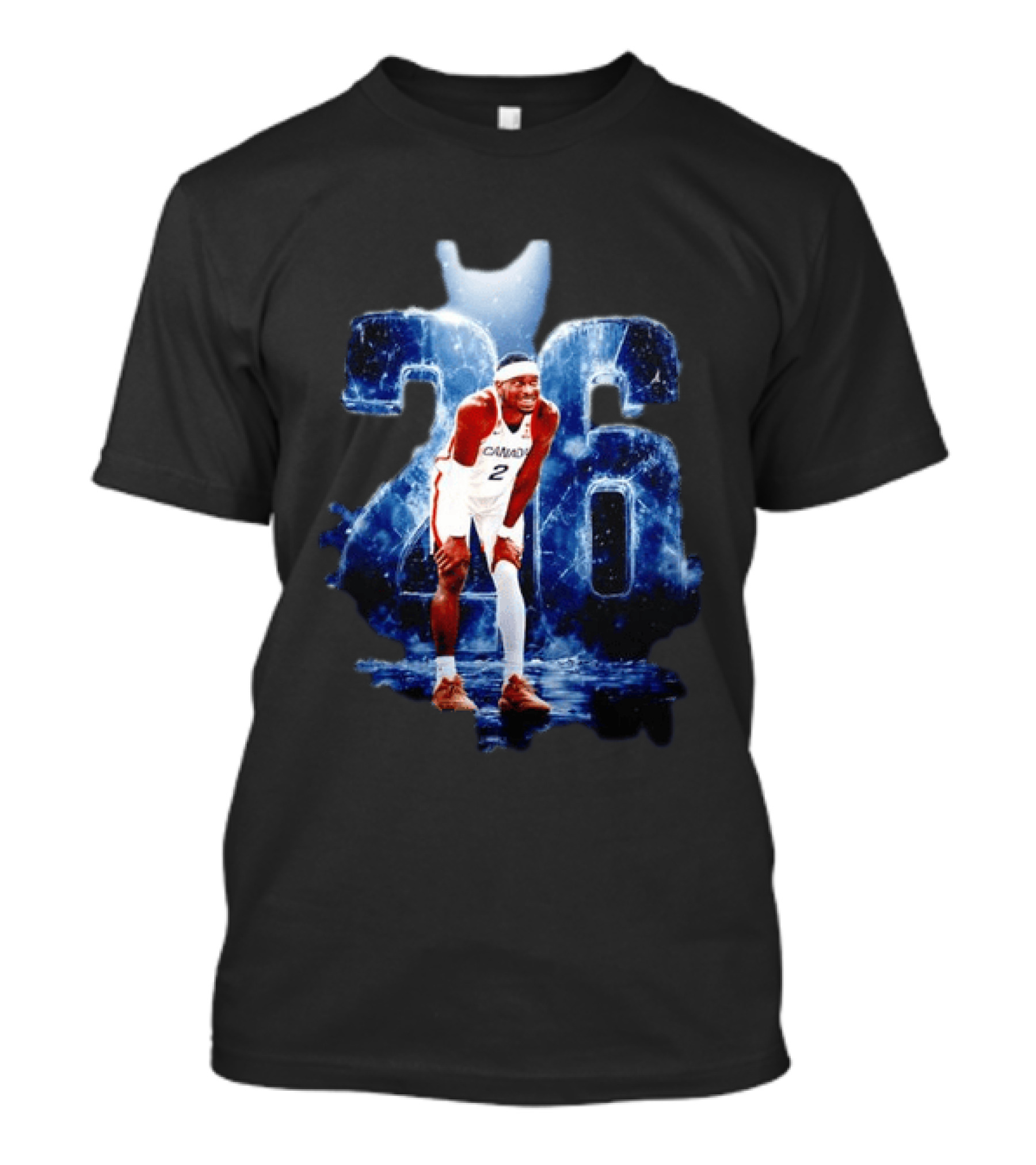 Shai Gilgeous Alexander Canada Basketball 2 Team Jersey 26 T-Shirt