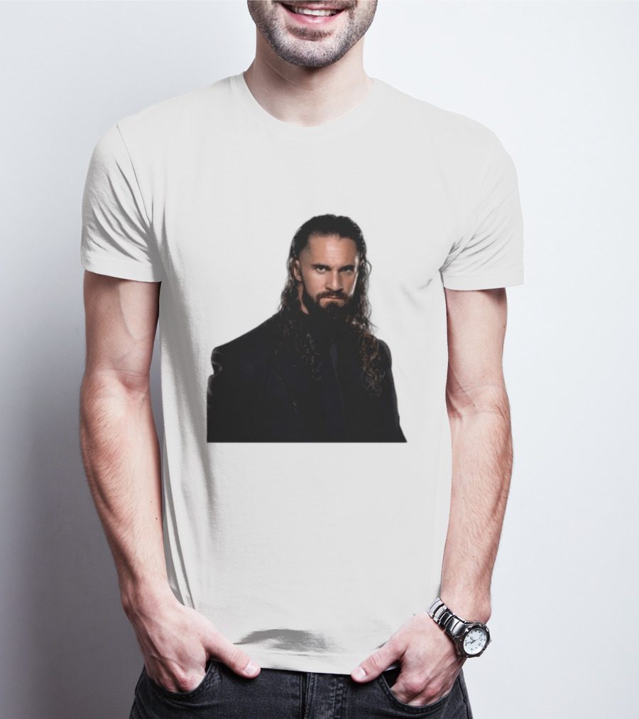 Seth Rollins Has A New Render Intense Gaze And Long Hair T-Shirt