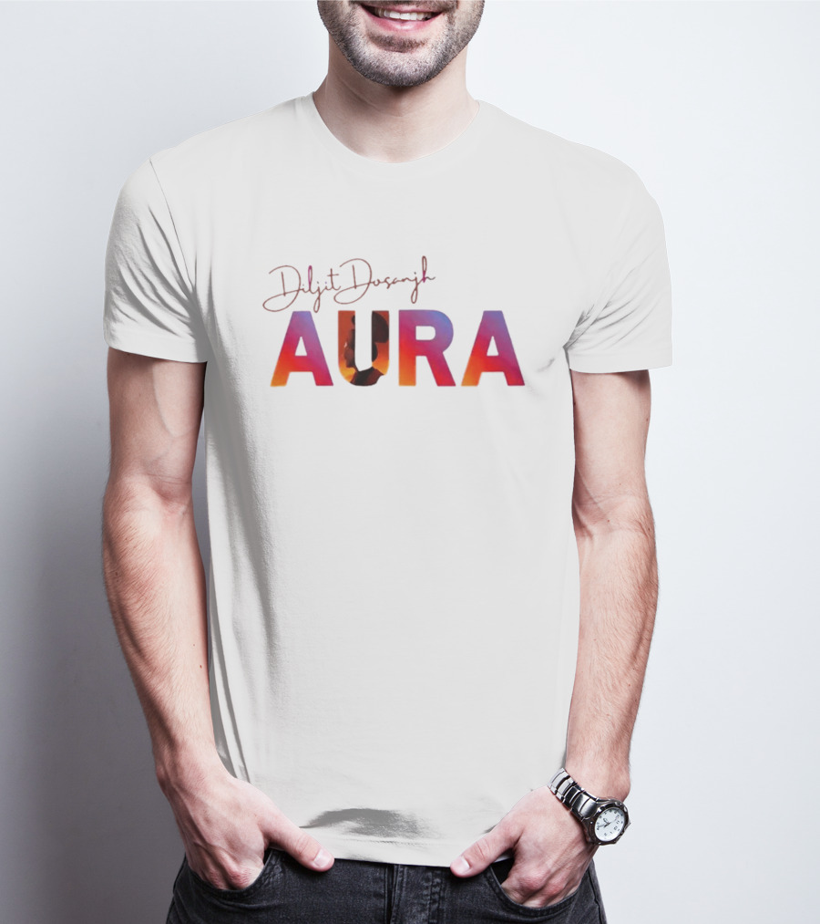 Diljit Dosanjh AURA World Tour 2026 T-Shirt