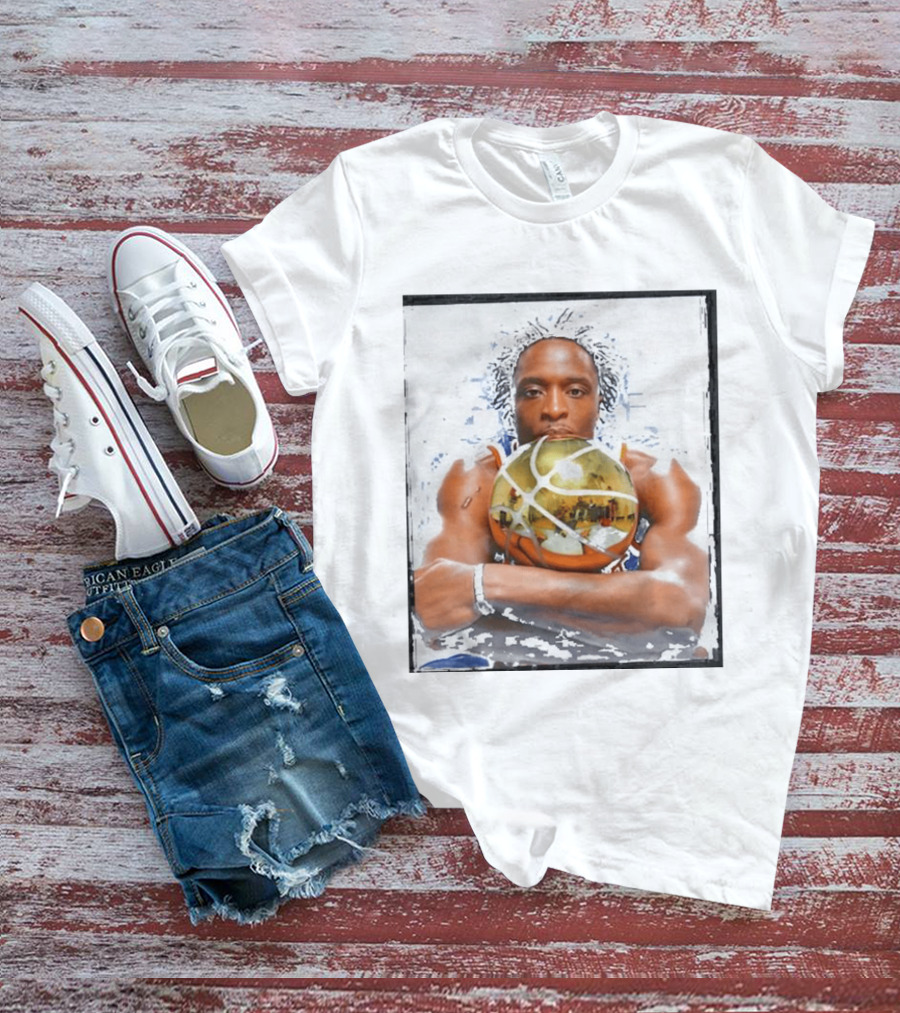 OG Anunoby Basketball Reflection Artistic Slam Magazine Photoshoot T-Shirt