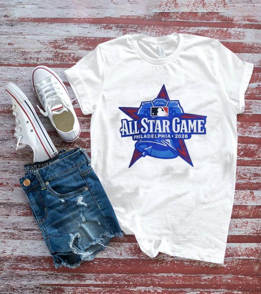 Philadelphia Phillies MLB All Star Game 2026 Drop Shoulder T-Shirt