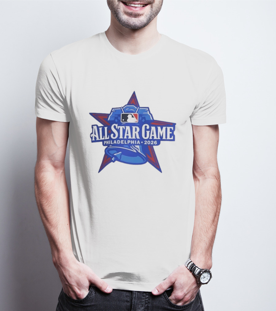 Philadelphia Phillies MLB All Star Game 2026 Drop Shoulder T-Shirt