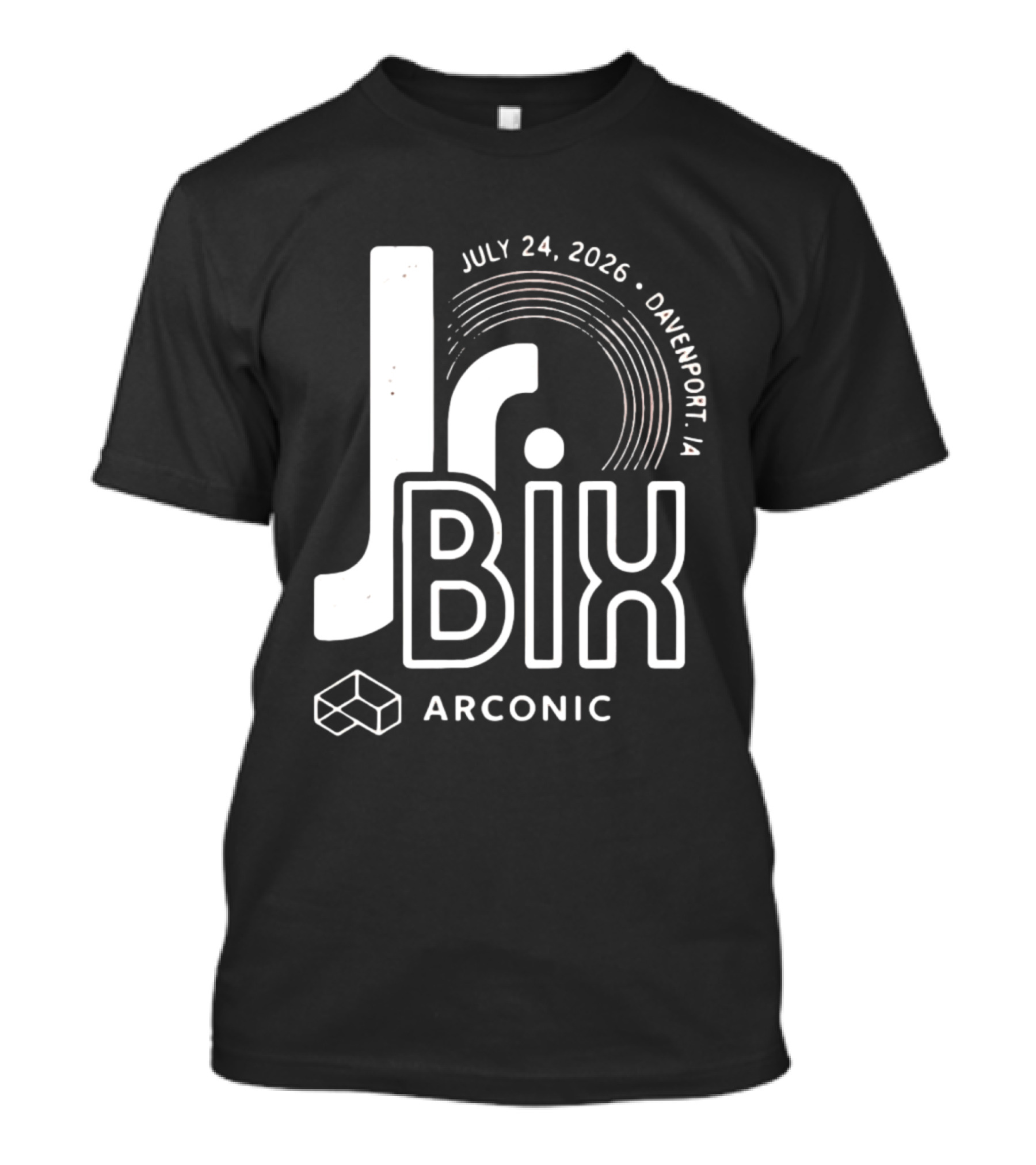 Arconic Jr Bix Event July 24 2026 Davenport IA T-Shirt