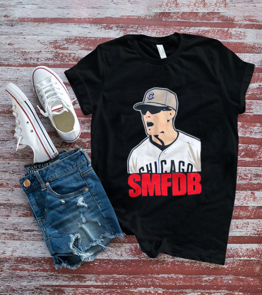 Chicago Cubs SMFDB Manager Yelling Iconic Baseball Team Fan T-Shirt