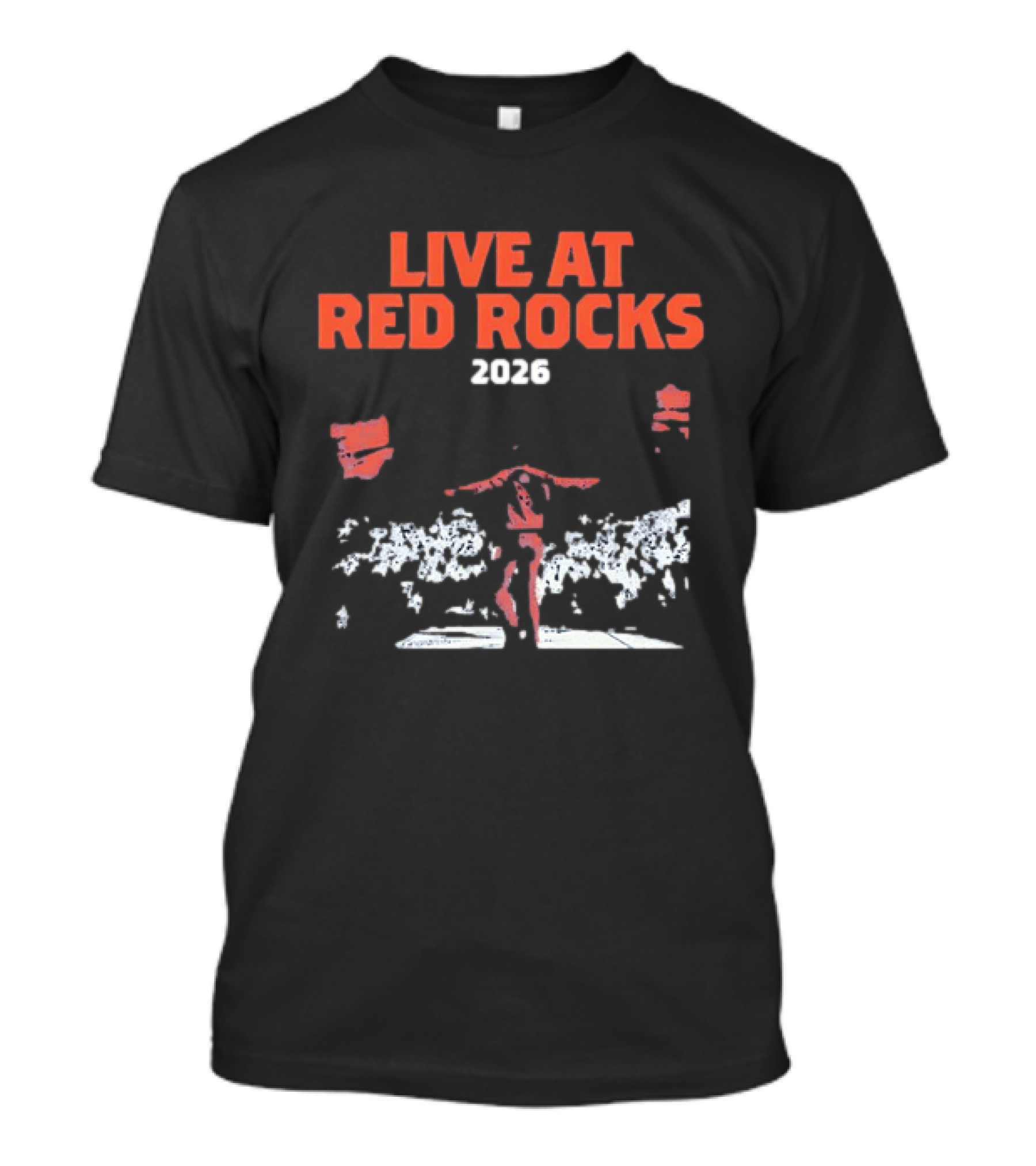 Live At Red Rocks 2026 Concert Performer Music Event T-Shirt