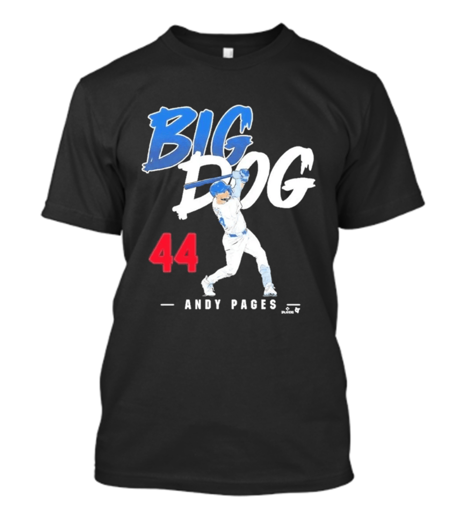MLB Los Angeles Dodgers Andy Pages 44 Big Dog T-Shirt