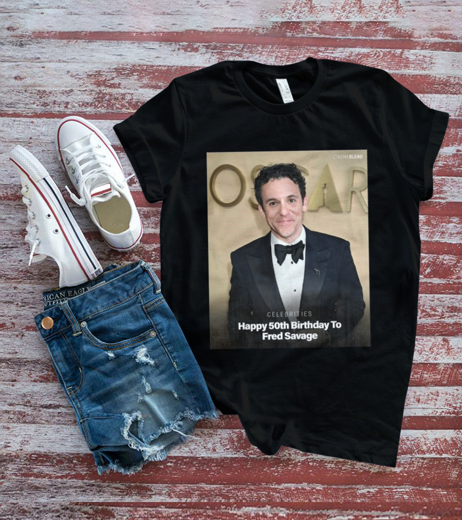 Happy 50th Birthday To Fred Savage CinemaBlend Celebrities T-Shirt