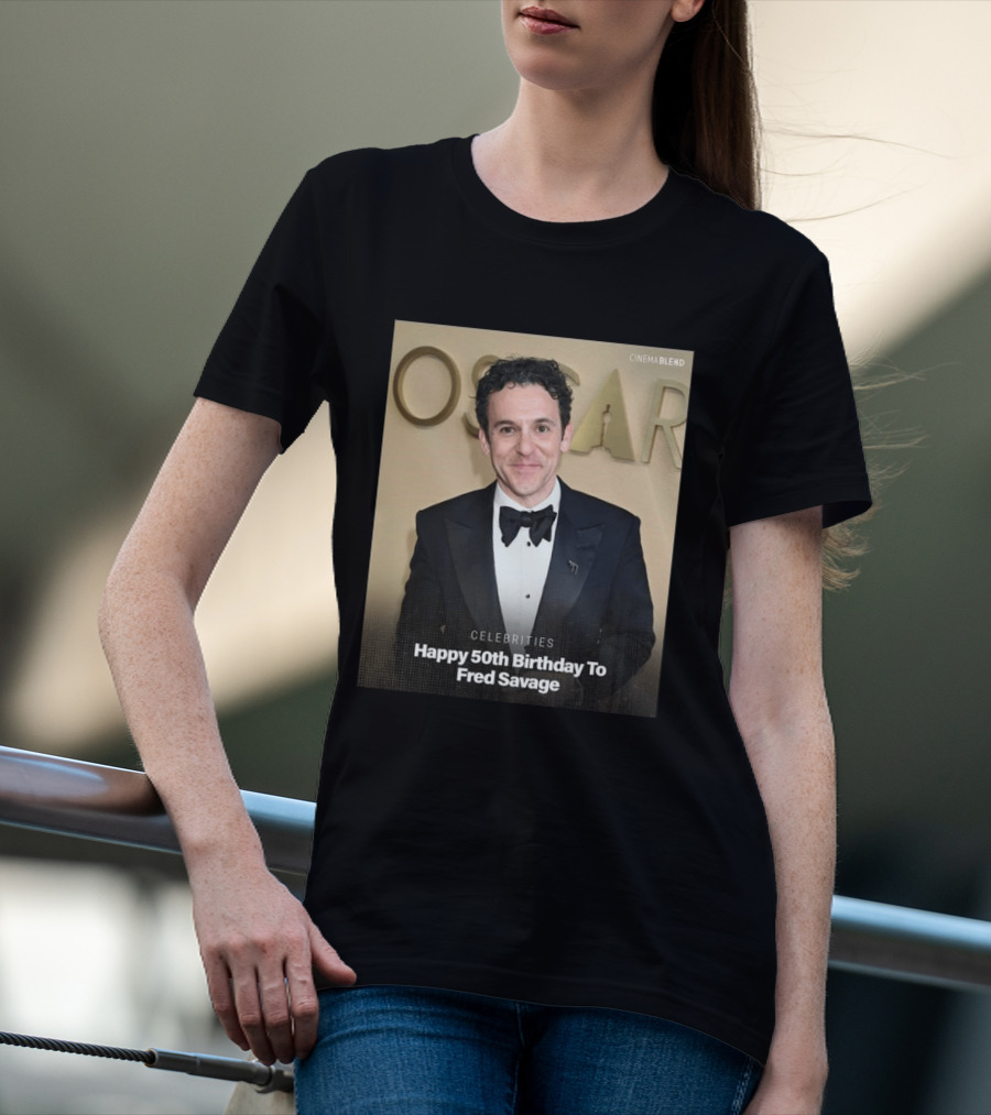 Happy 50th Birthday To Fred Savage CinemaBlend Celebrities T-Shirt