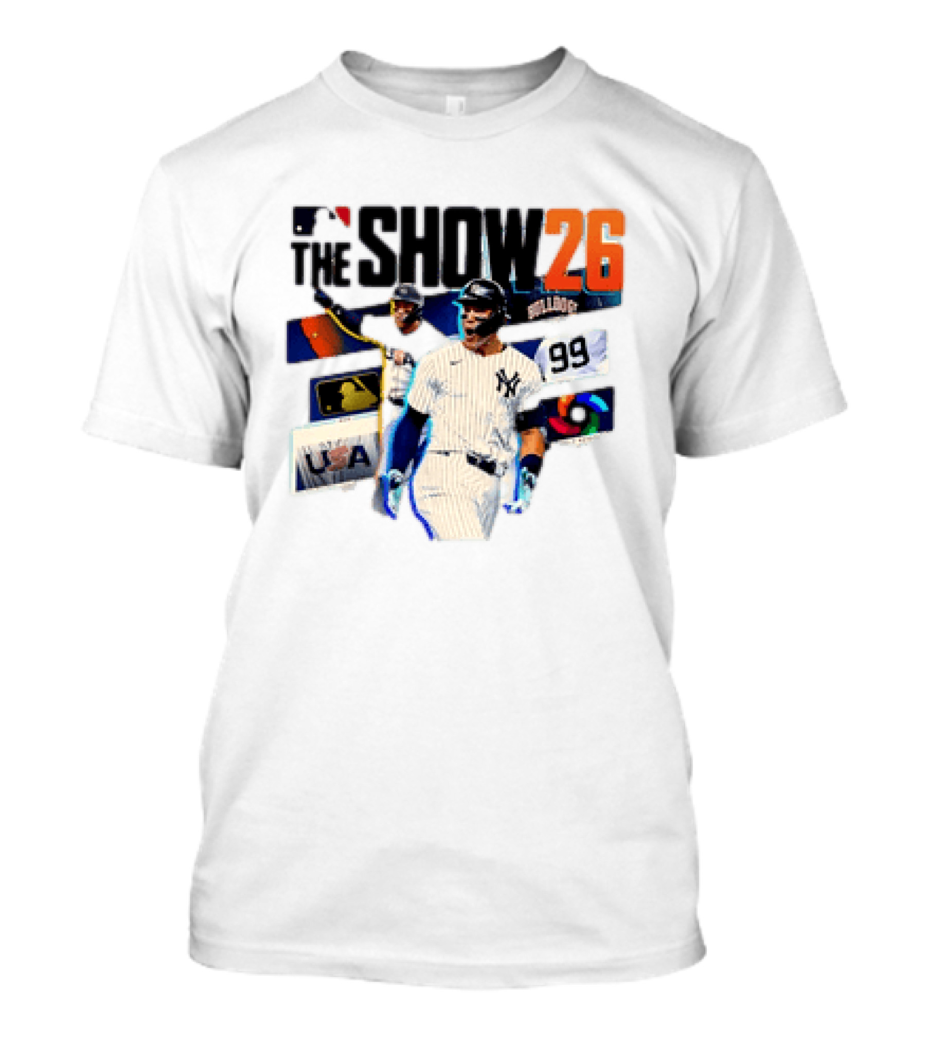 MLB The Show 26 Aaron Judge New York Yankees 99 USA T-Shirt