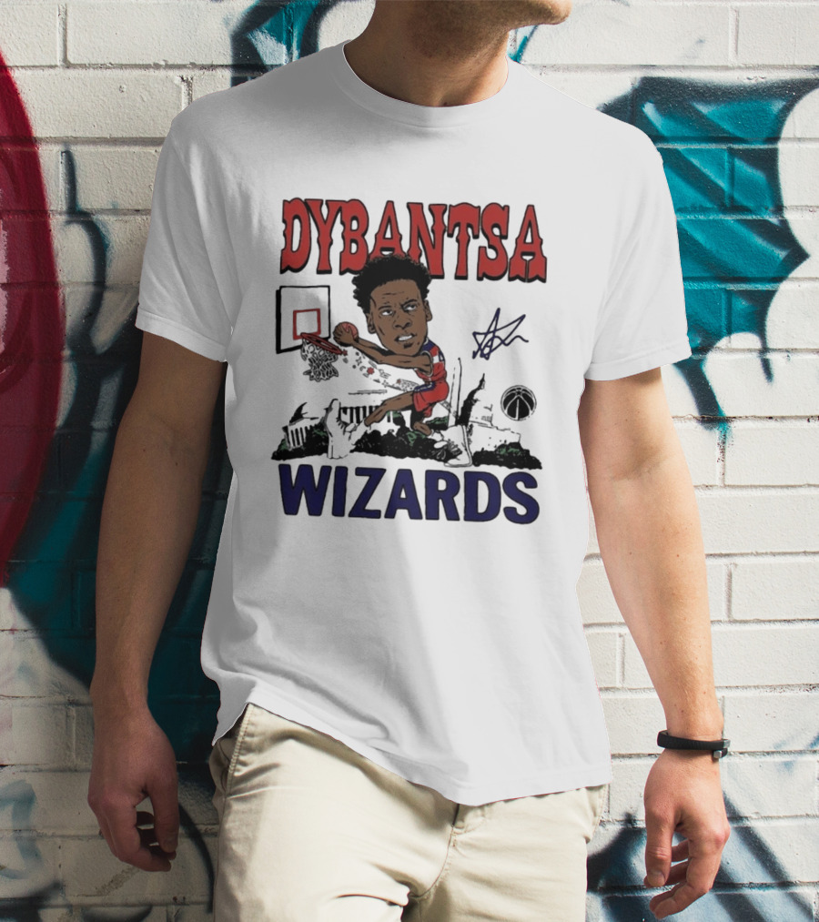 Dybantsa Washington Wizards Rookie Tri Blend Homage T-Shirt