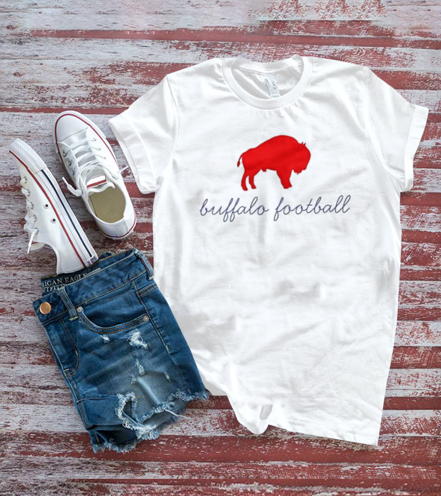 Buffalo Football Red Buffalo T-Shirt