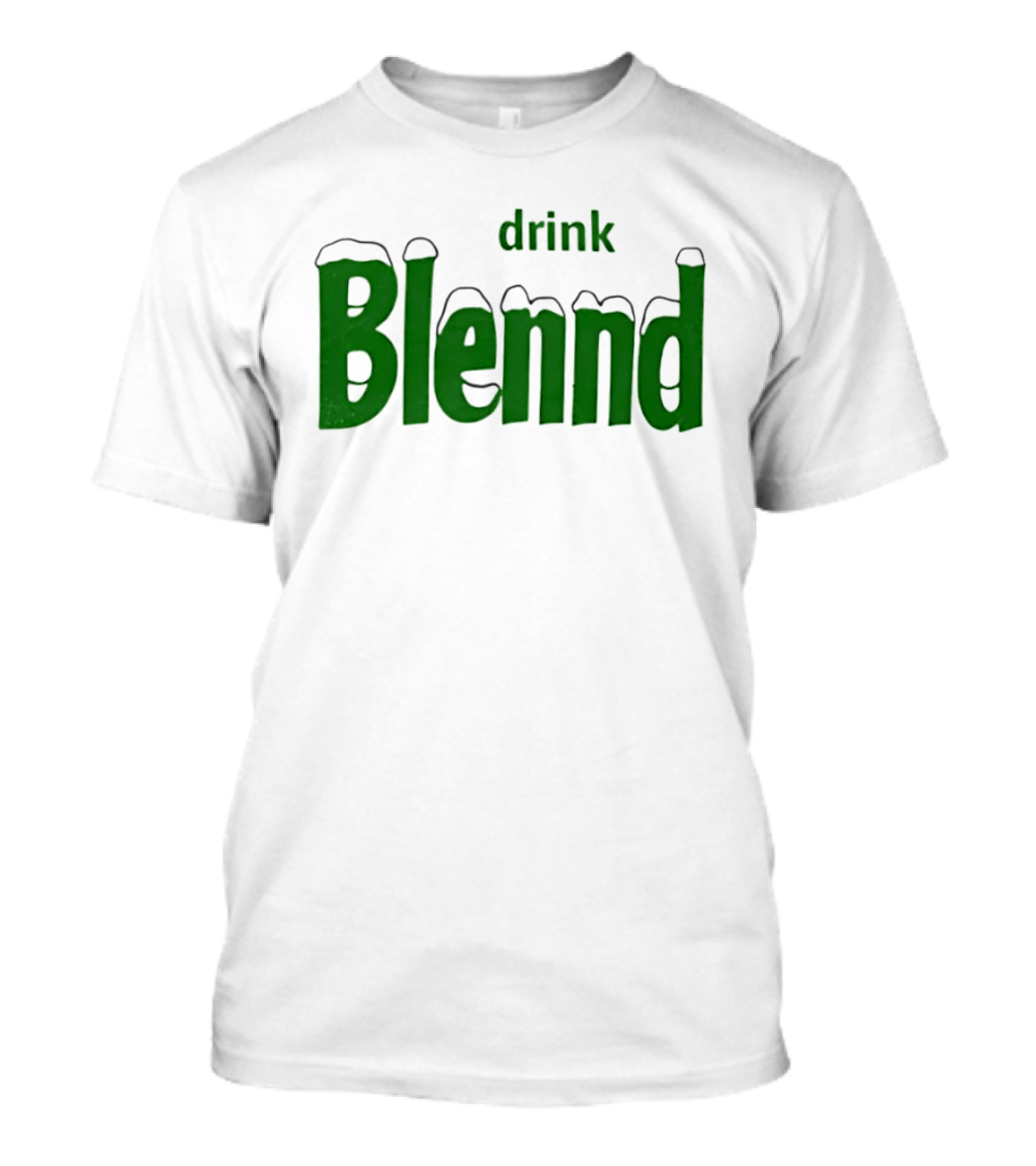 Refresh Your Routine Drink Blennd Green T-Shirt