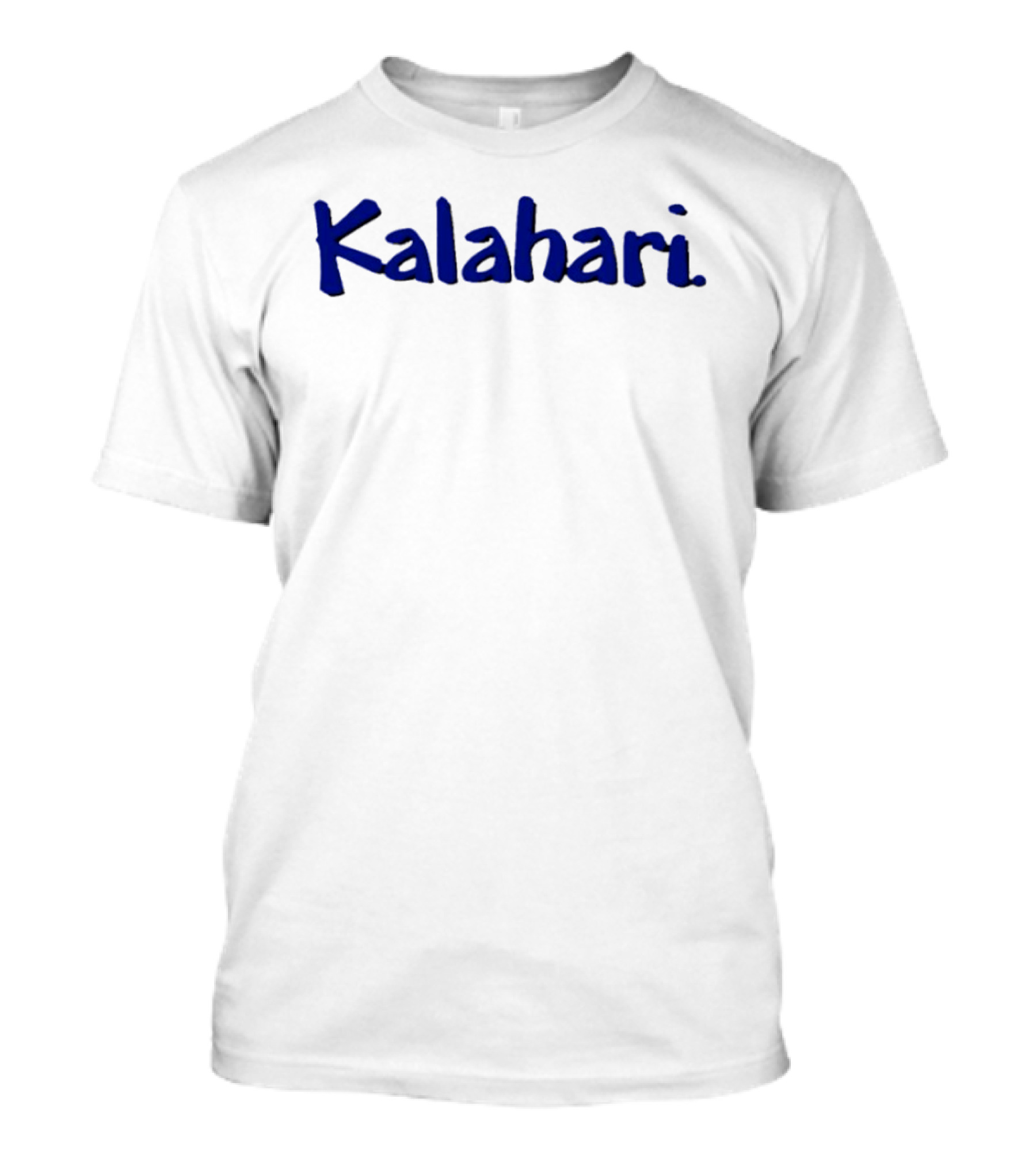 Kalahari Resorts Wordmark Blue T-Shirt