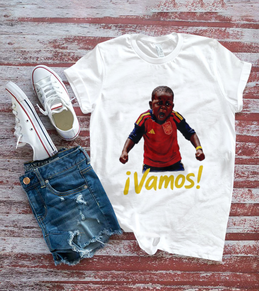 ¡Vamos! Lamine Yamal Spain Football Meme Spain Team Spirit T-Shirt