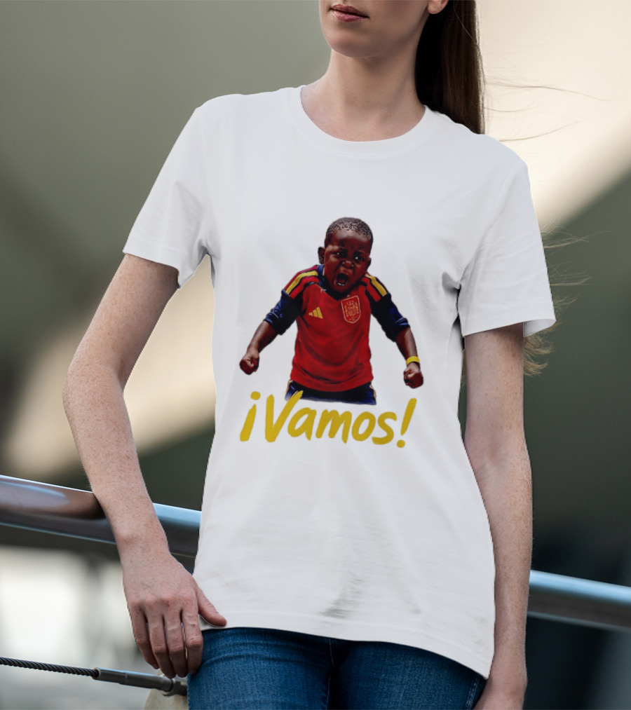 ¡Vamos! Lamine Yamal Spain Football Meme Spain Team Spirit T-Shirt