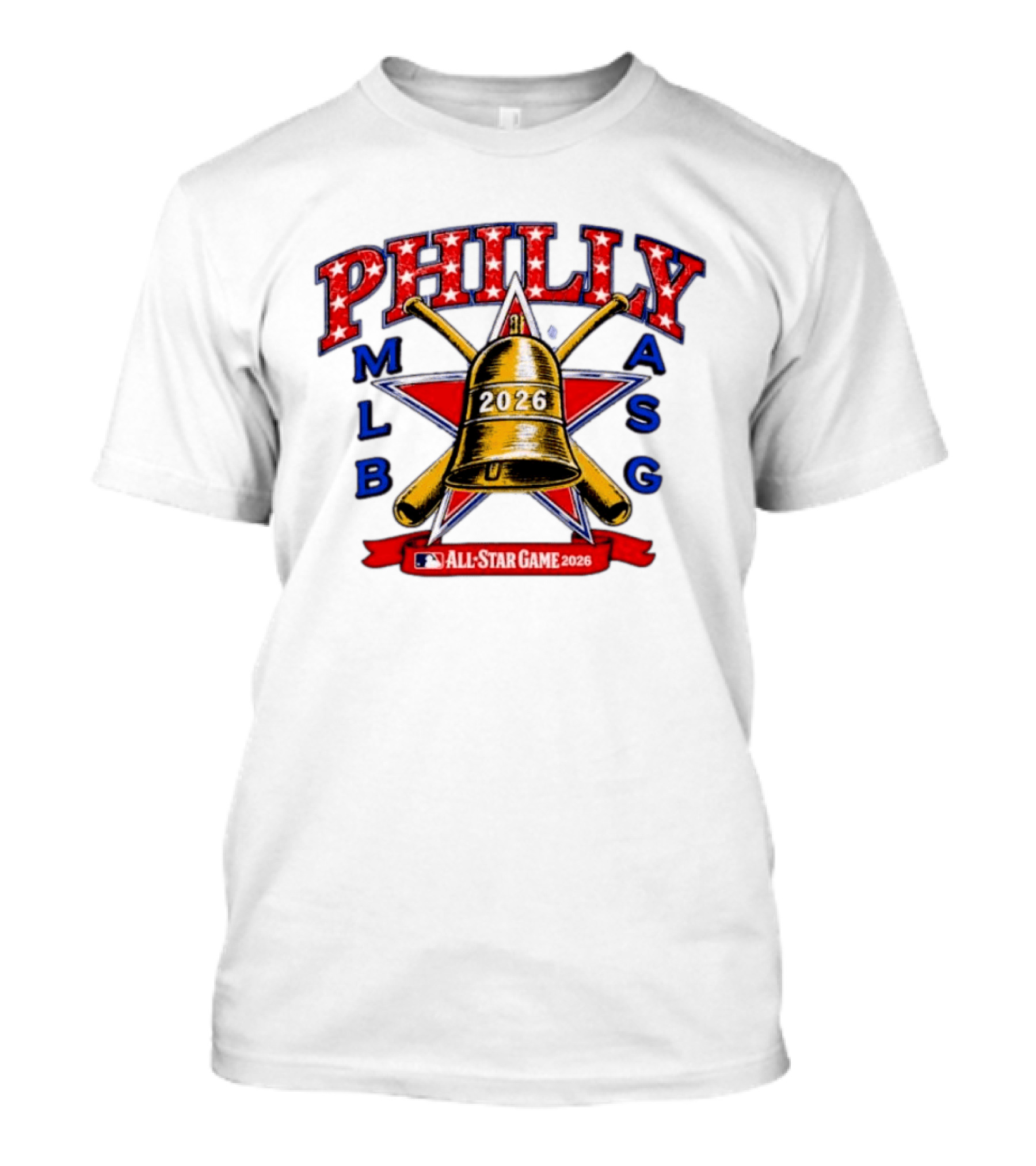 Philly MLB ASG All Star Game 2026 Liberty Bell Philadelphia T-Shirt